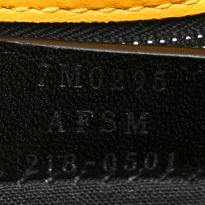 Fendi X SARAH COLEMAN Glazed Fabric Enamel Small FF Vertigo Baguette Belt Pouch Mimosa 7 of 14