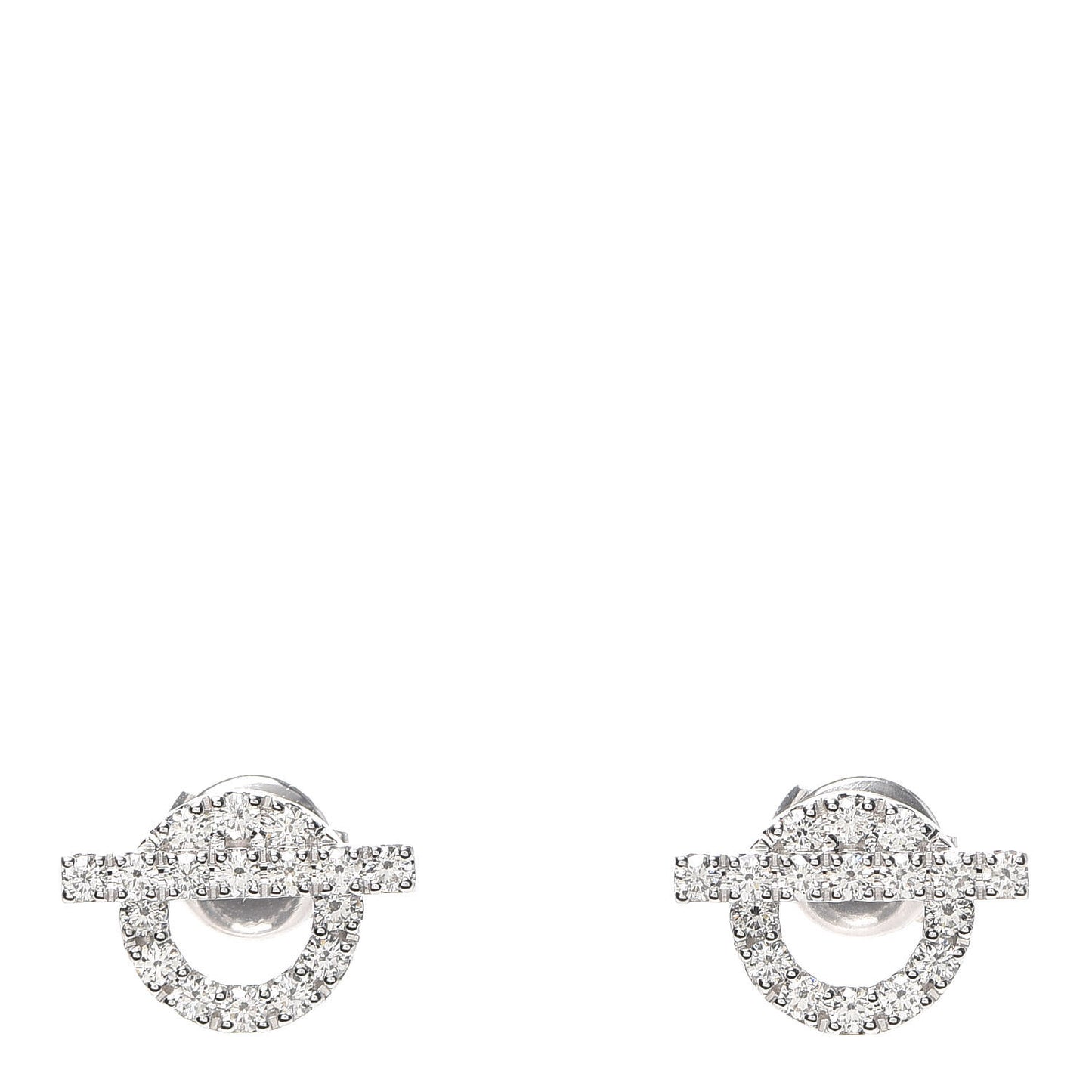 18K White Gold Diamond Finesse Earrings
