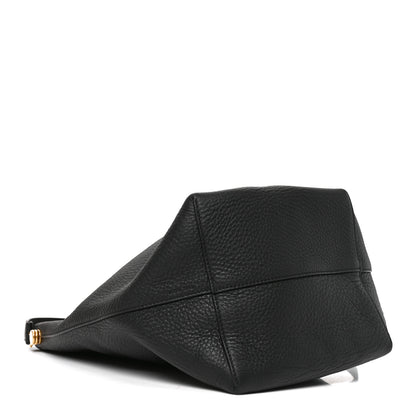The Row Grained Calfskin Medium N/S Hook Tote Black 4 of 10
