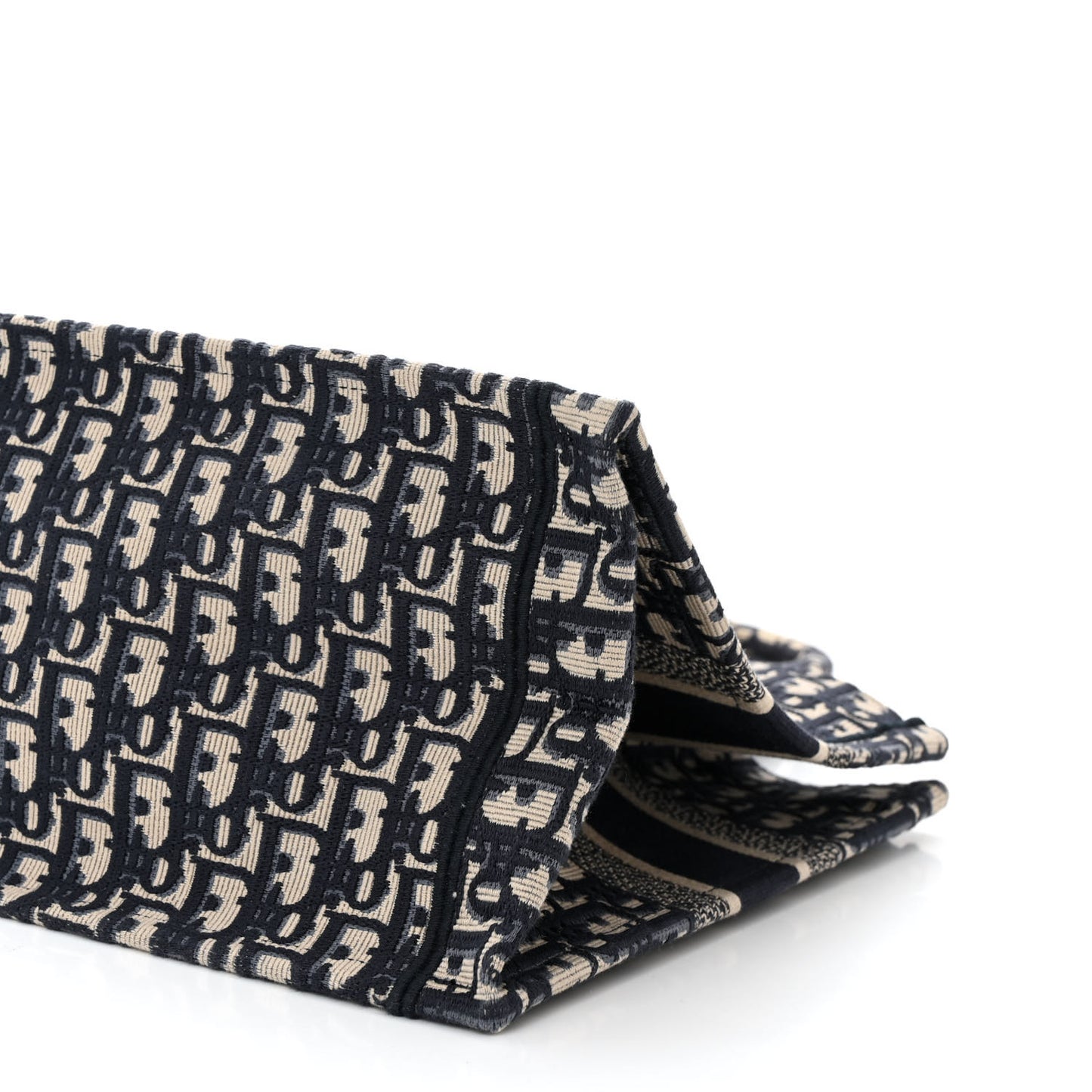 Oblique Medium Book Tote Blue Multicolor