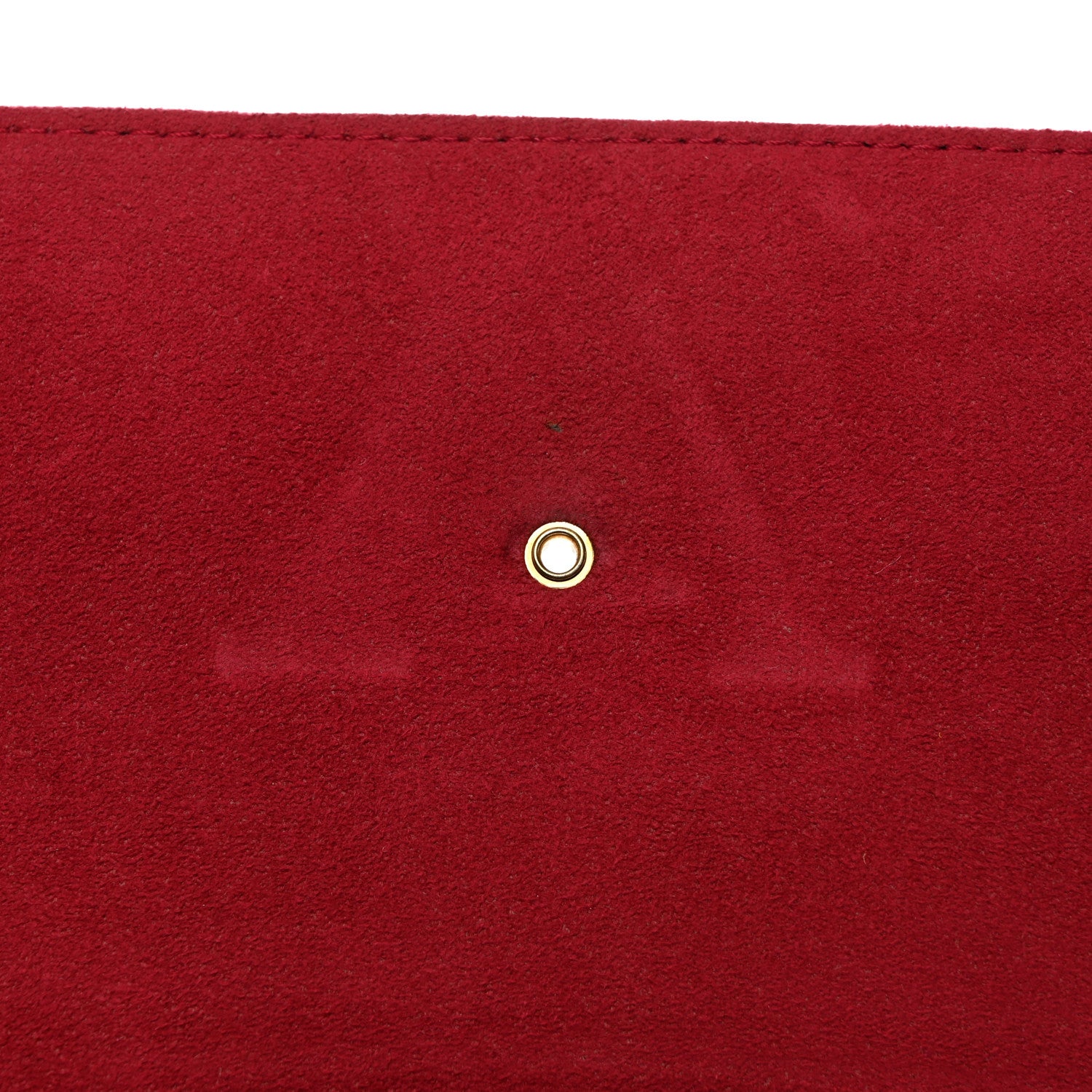 Louis Vuitton Calfskin Chain Louise MM Red 12 of 12