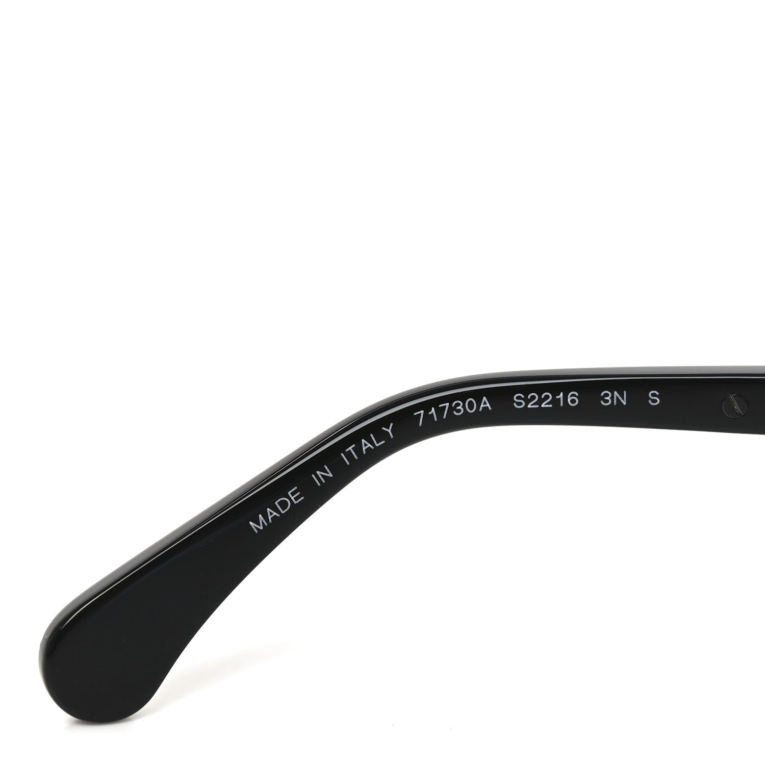 Chanel Acetate Oval Sunglasses 71730A Black 6 of 6