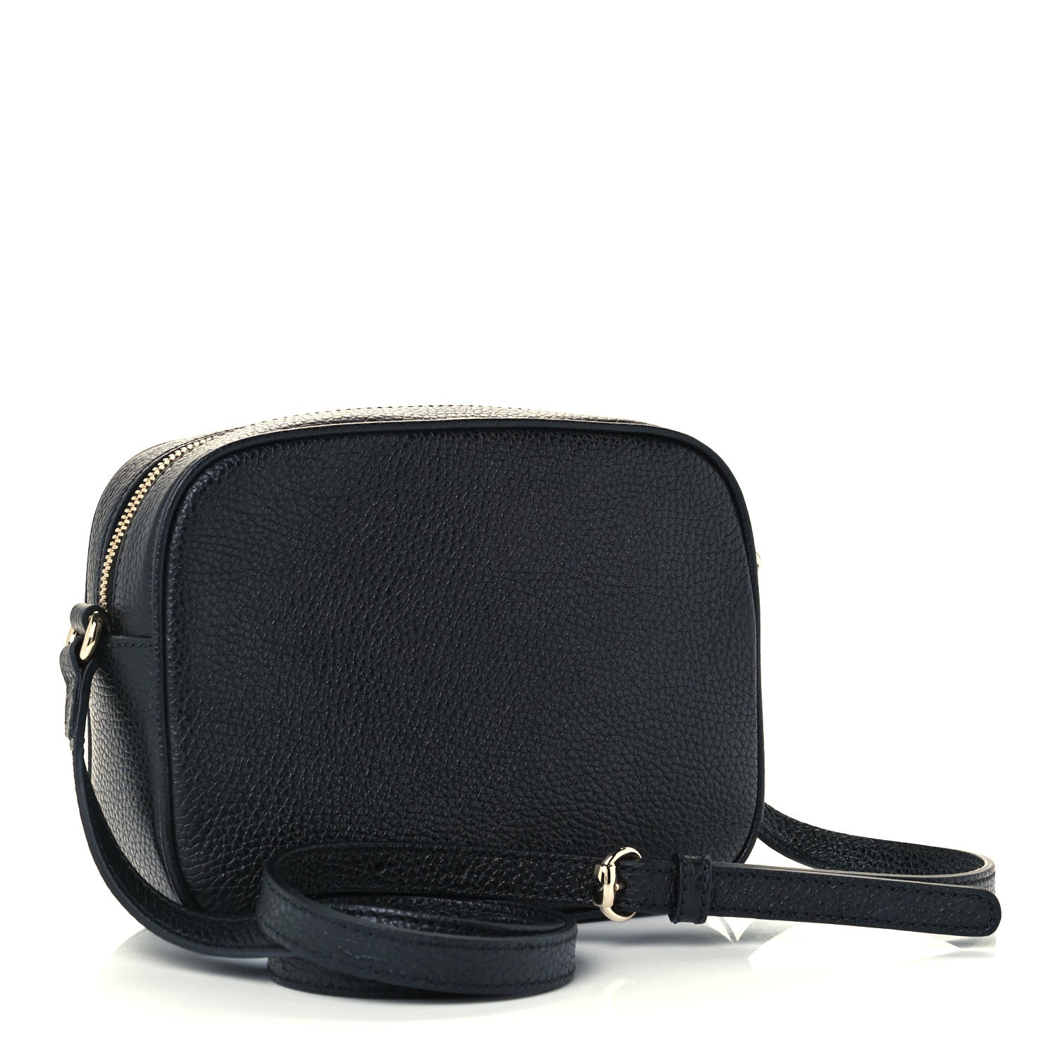 Gucci Pebbled Calfskin Small Soho Disco Bag Black 2 of 11
