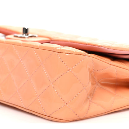 Chanel Patent Quilted Medium Double Flap Light Pink 10 of 10