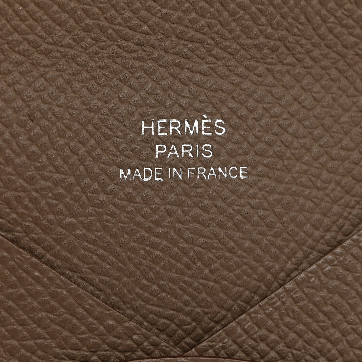 Epsom Calvi Card Case Etoupe