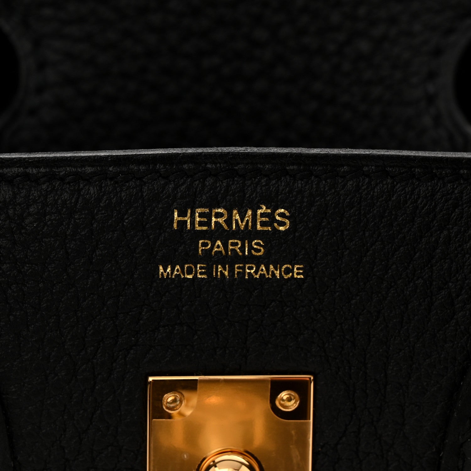 Hermes Togo Birkin 25 Black 19 of 30