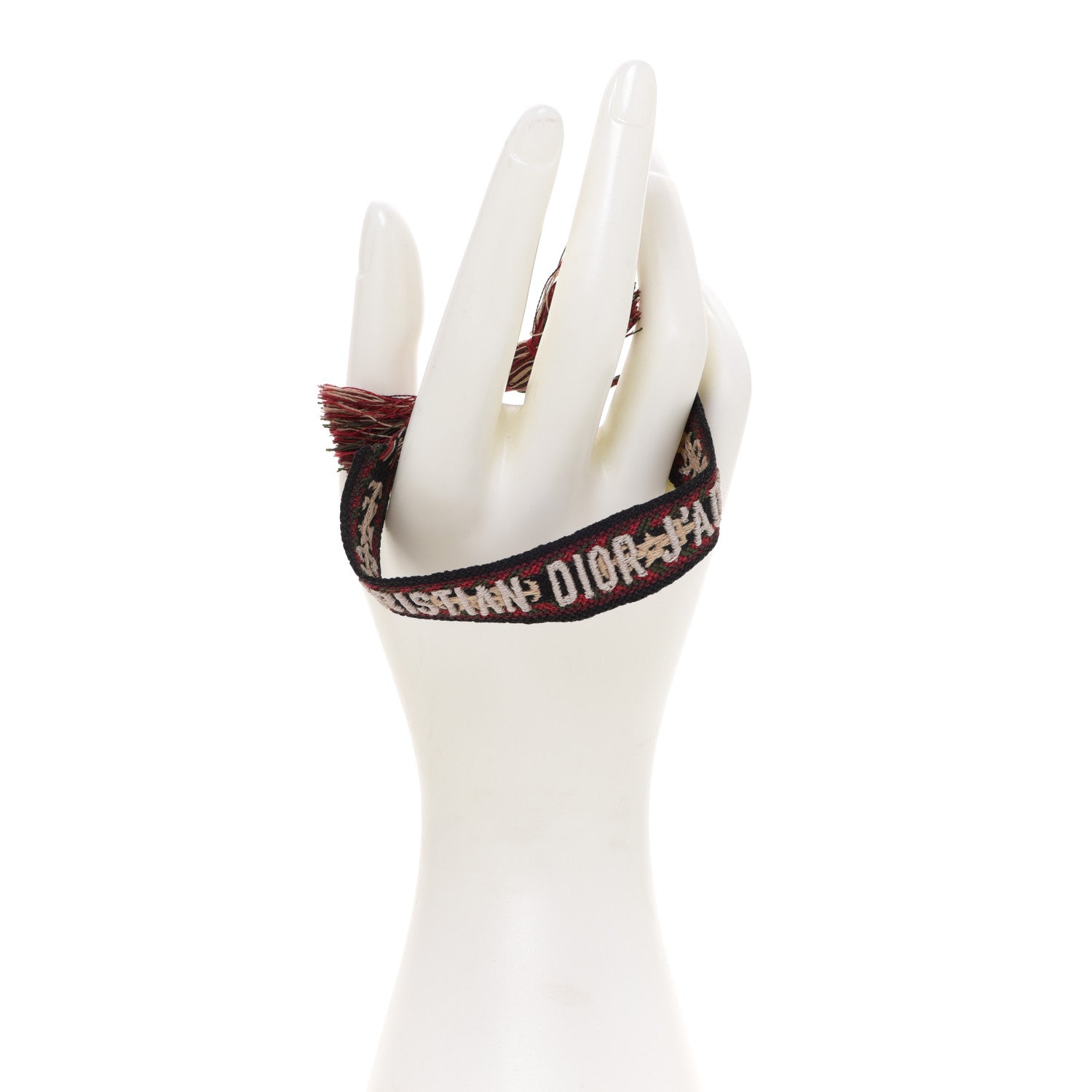 Christian Dior Woven Cotton J'Adior Friendship Bracelet 2 of 3