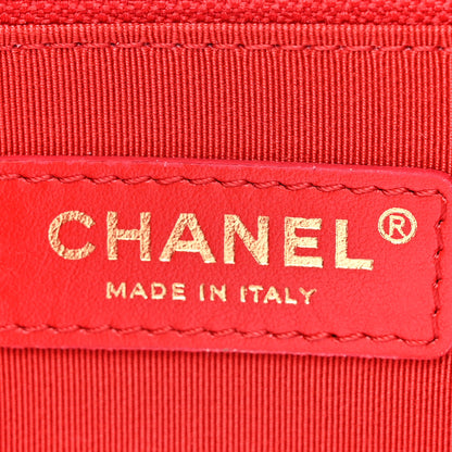 Chanel Shiny Lambskin Quilted Mini Flap Red 6 of 11