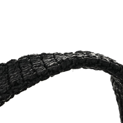 Saint Laurent Raffia Logo Tote Black 11 of 11