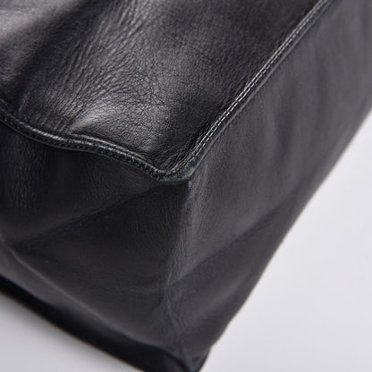 Chanel Lambskin CC Tote Black 11 of 12