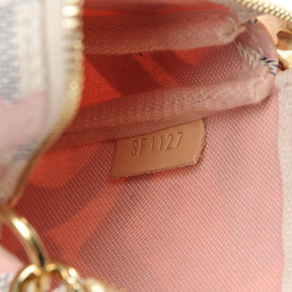 Louis Vuitton Damier Azur Tahitienne Mini Pochette Accessories 7 of 7