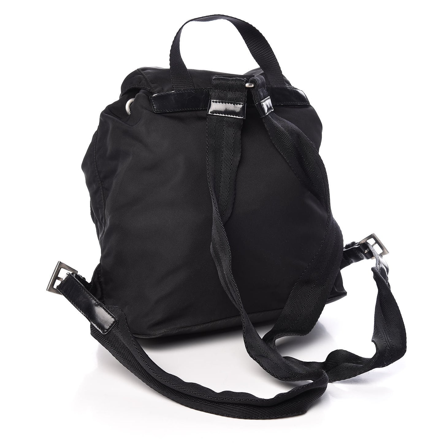 Tessuto Nylon Vela Small Backpack Black