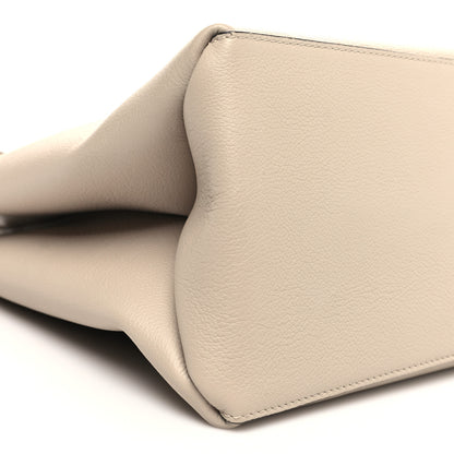 Louis Vuitton Grained Calfskin Lockme Shopper Greige 10 of 11