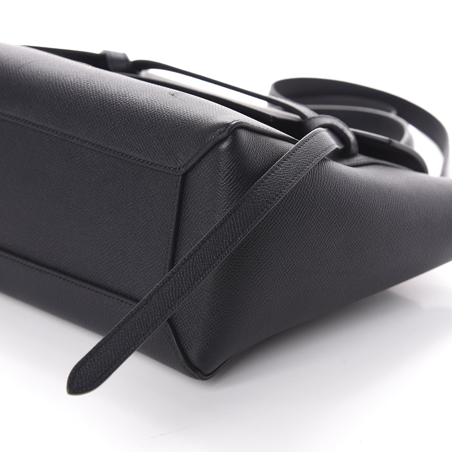 Celine Grained Calfskin Micro Belt Bag Black 10 of 10