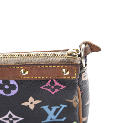 Louis Vuitton Monogram Multicolor Pochette Accessories Black 12 of 14