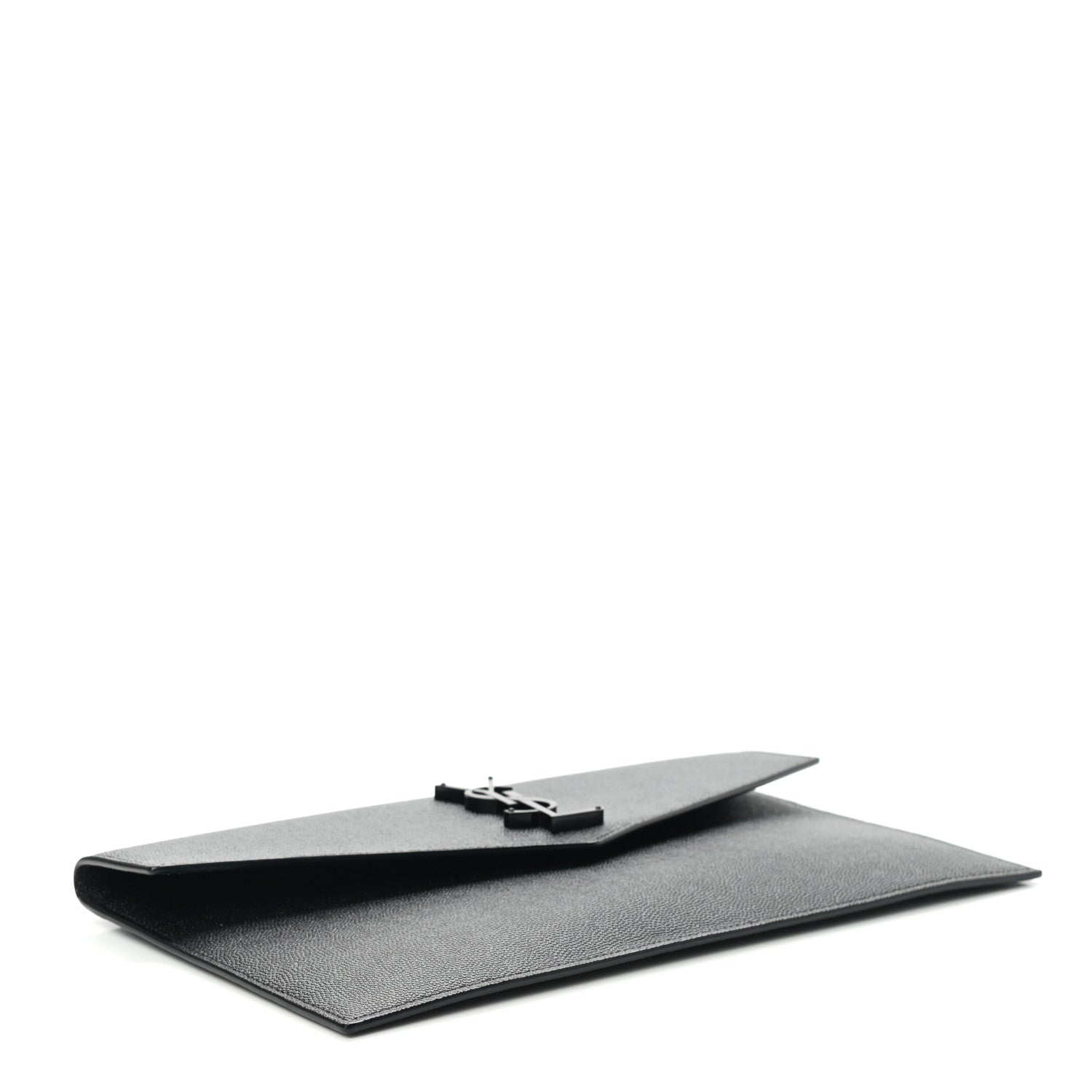 Saint Laurent Grain De Poudre Uptown Pouch Black 4 of 8