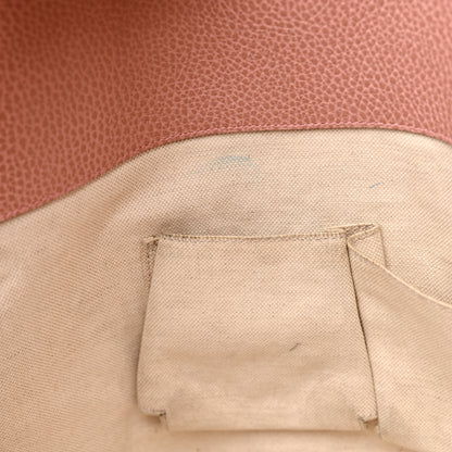 Gucci Dollar Calfskin Medium Swing Tote Grey Field Soft Pink 11 of 15