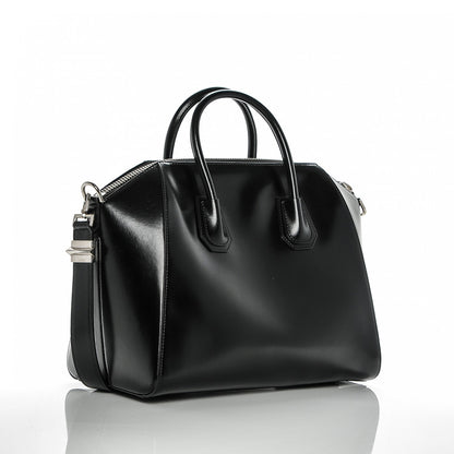 Givenchy Shiny Lord Calfskin Medium Antigona Black 3 of 8