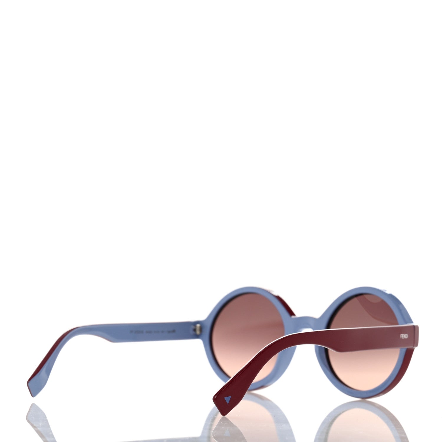 Fendi Round Sunglasses FF0120/S Pink Blue 4 of 7