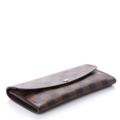 Louis Vuitton Damier Ebene Emilie Wallet 4 of 8