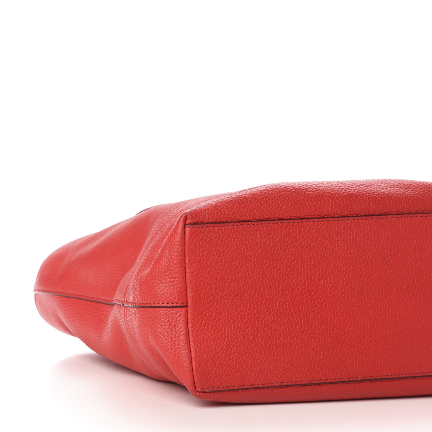 Marc Jacobs Pebbled Calfskin Shopping Tote Red 8 of 10