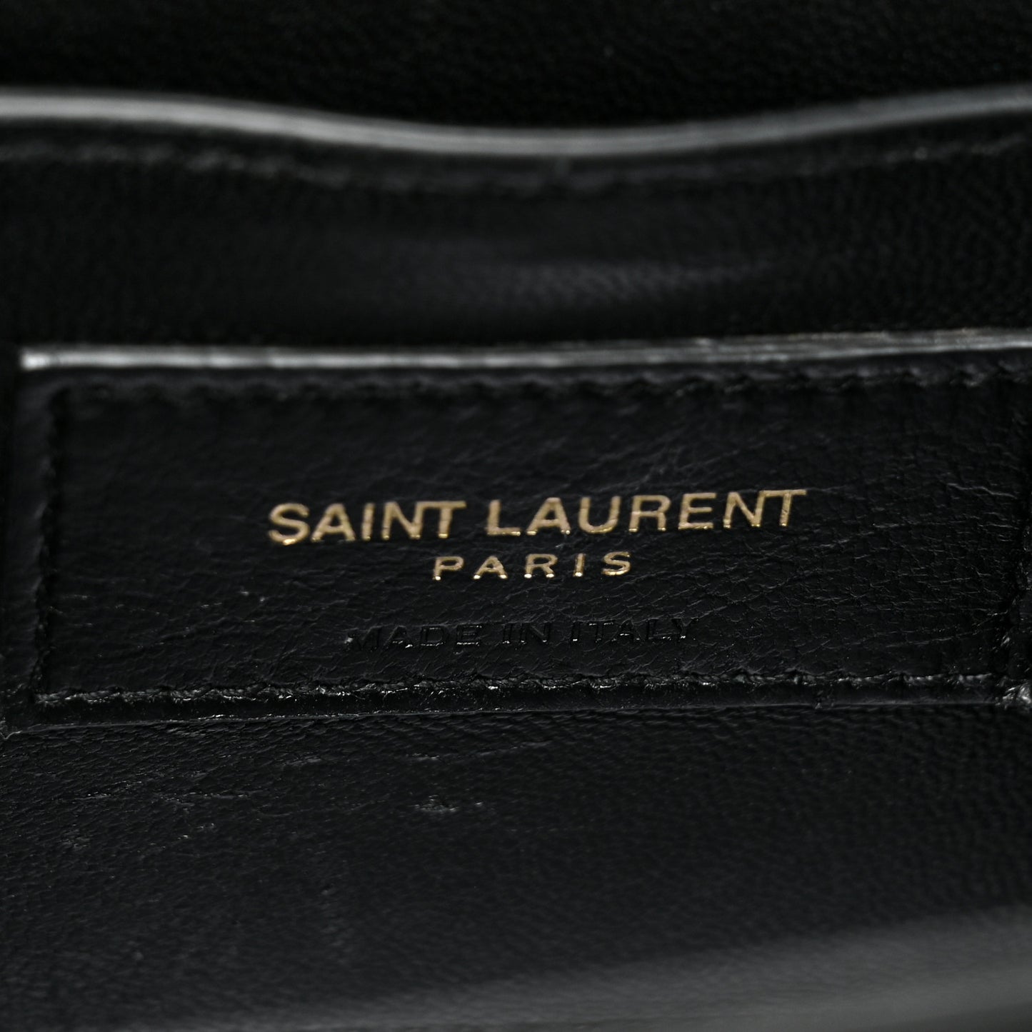 Suede Medium Classic Monogram Kate Tassel Satchel Black