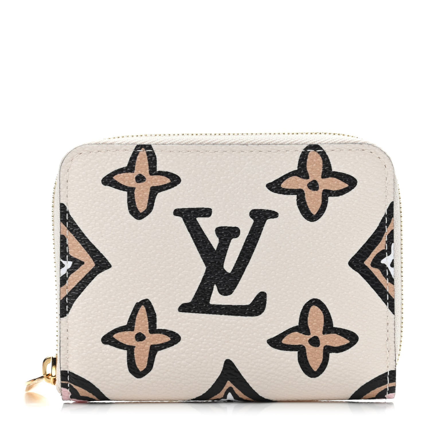 Louis Vuitton Monogram Giant Wild At Heart Zippy Coin Purse Creme 1 of 4