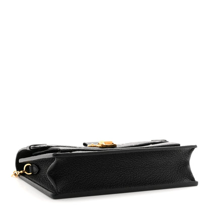 Louis Vuitton Empreinte Vavin Chain Wallet Black 4 of 10