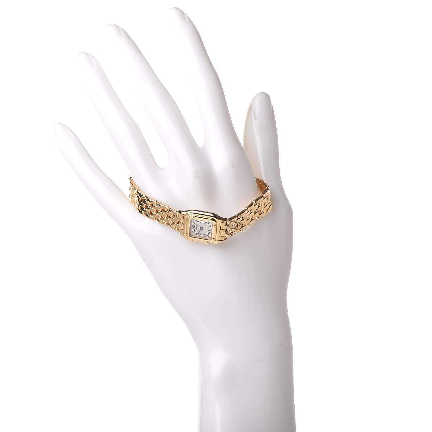 Cartier 18K Yellow Gold 17mm Panthere Quartz Watch 2 of 7