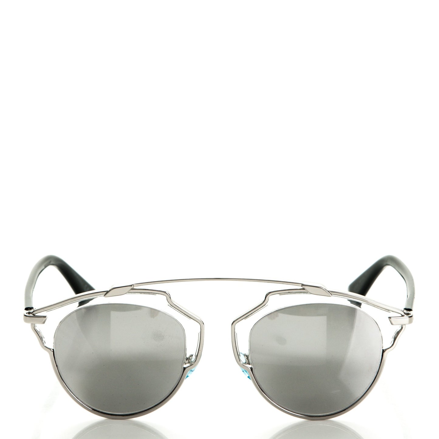 Mirrored So Real Sunglasses Silver