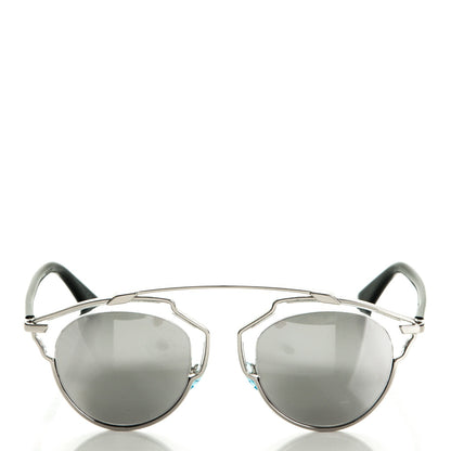 Christian Dior Mirrored So Real Sunglasses Silver 2 of 7