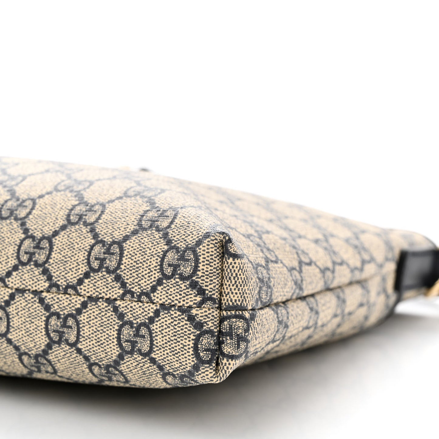 GG Plus Monogram Medium Flat Messenger Bag Navy