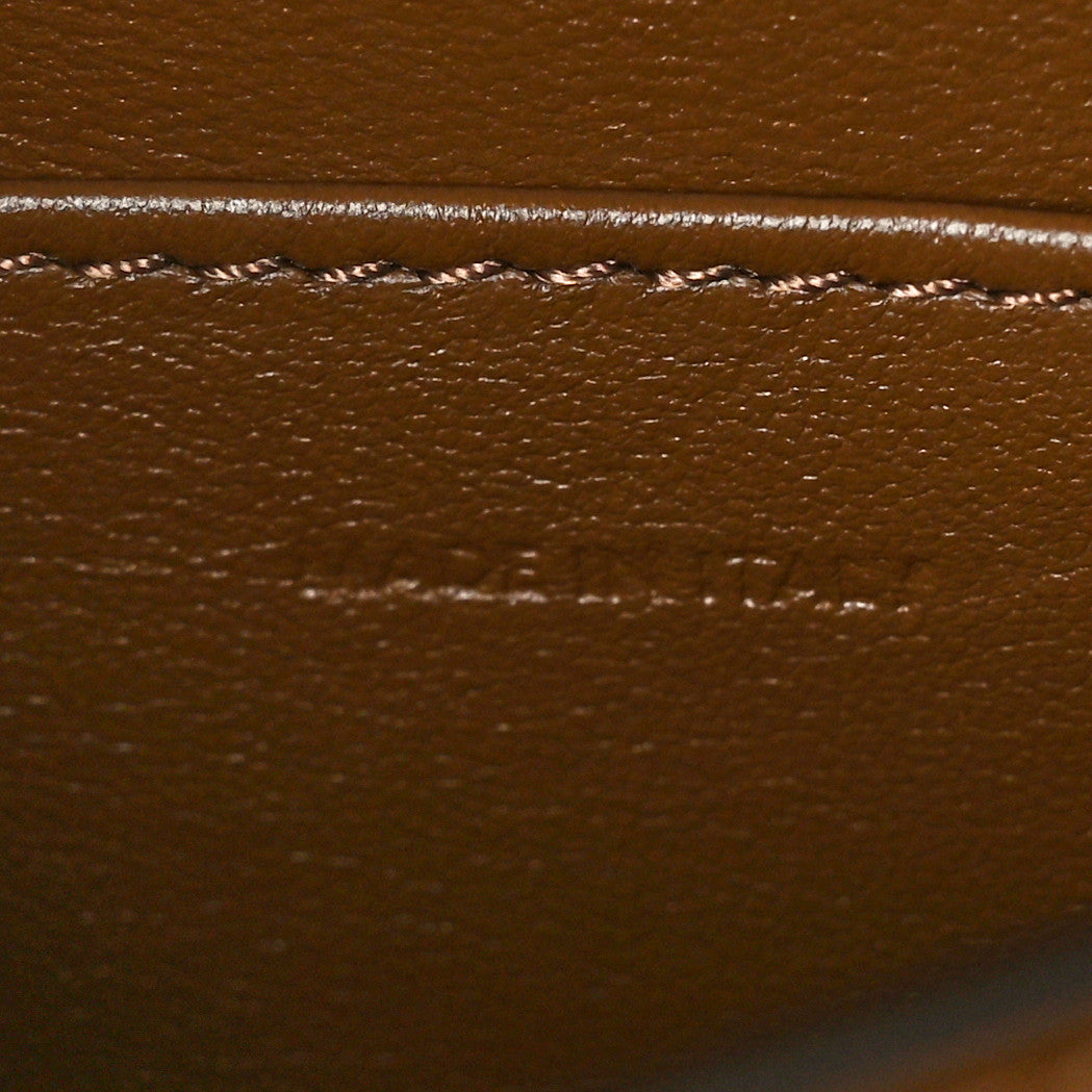 Box Calfskin Teen Classic Box Flap Bag Camel
