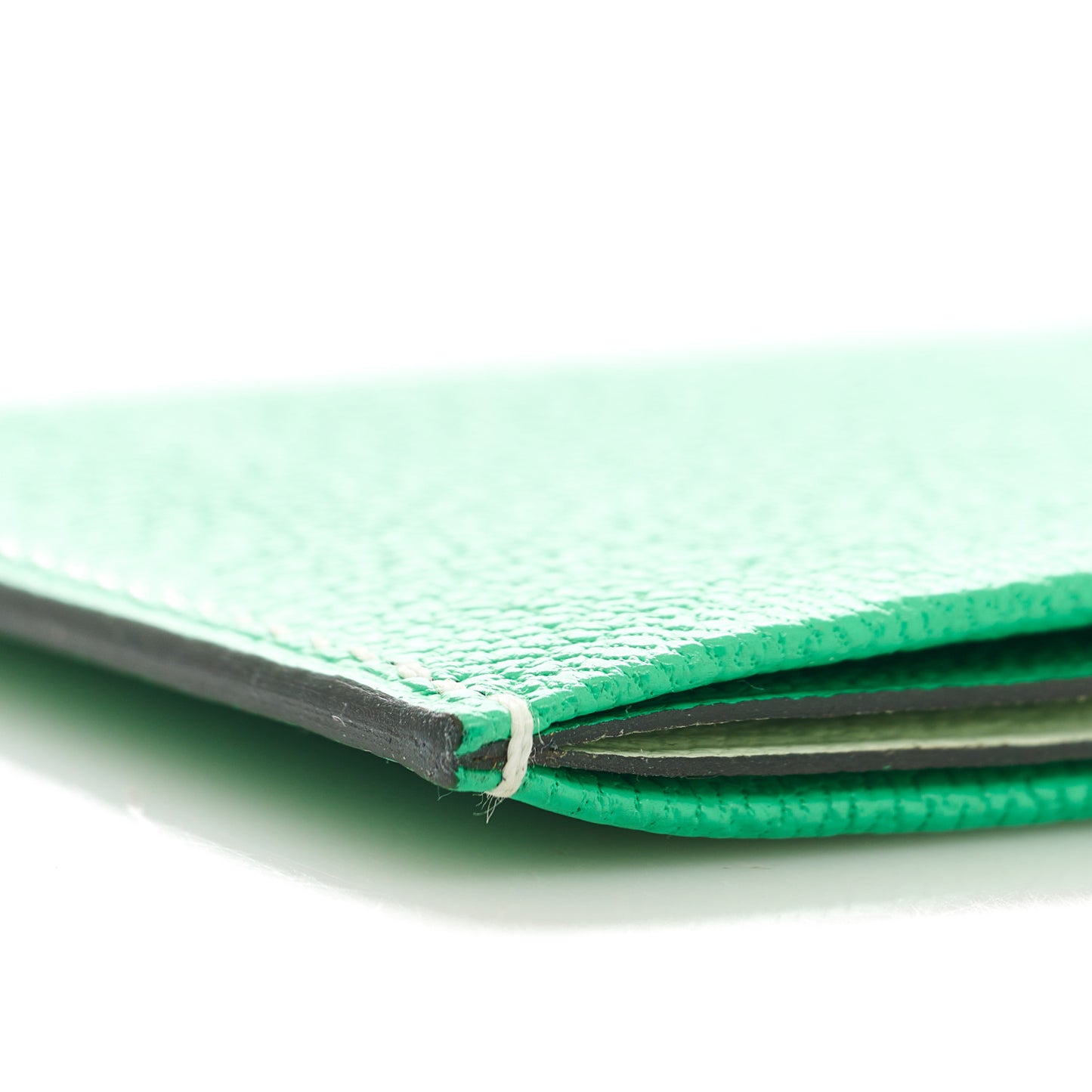 Chevre Mysore Sellier Card Holder Vert Comics Vert Fizz