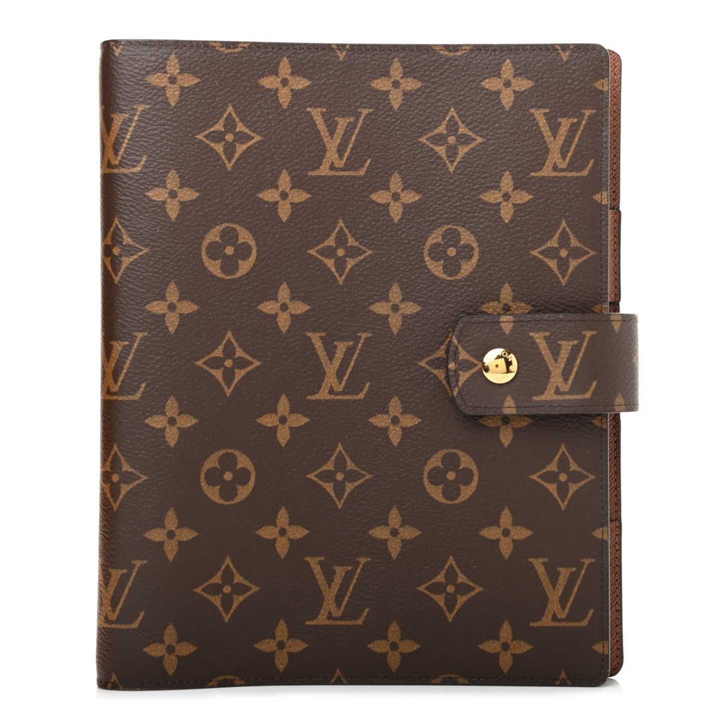 Monogram Large Ring Agenda Cover