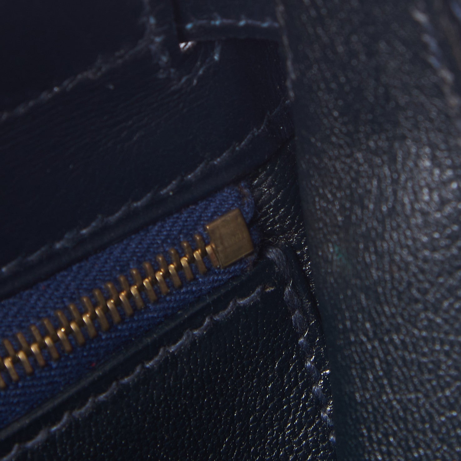 Hermes Box Kelly Retourne 32 Indigo 27 of 40