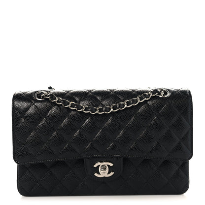 Chanel Caviar Quilted Medium Double Flap Black 1 of 11