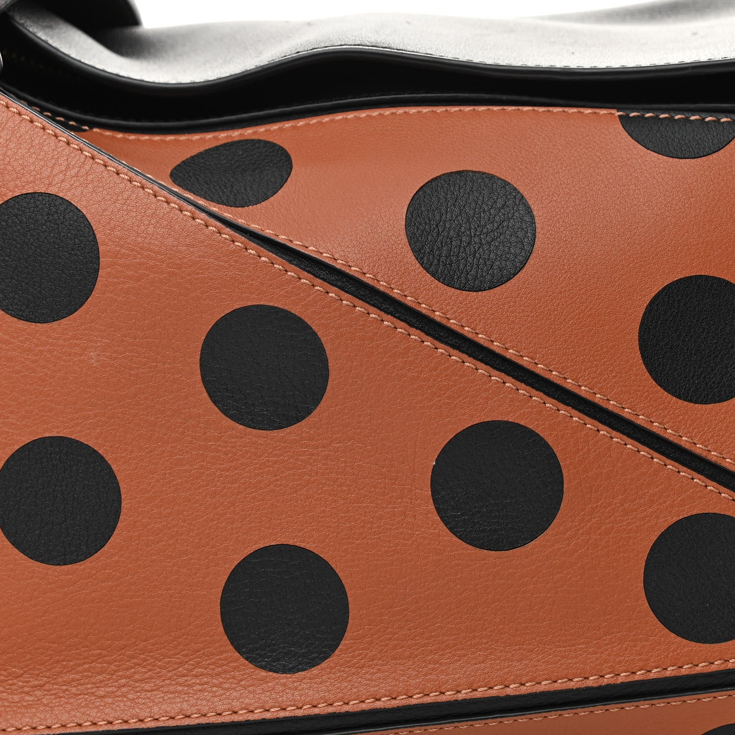 Loewe Calfskin Medium Polka Dot Puzzle Bag Multicolor 8 of 12