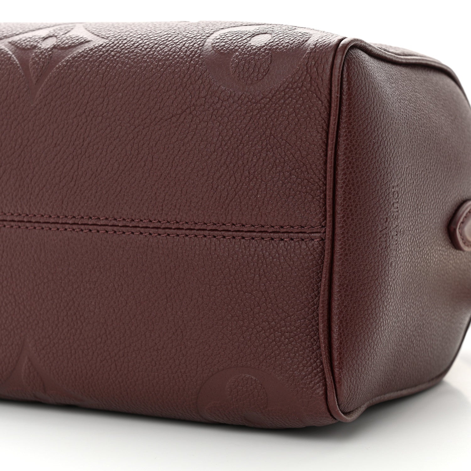 Louis Vuitton Empreinte Monogram Giant Speedy Bandouliere 25 Wine 9 of 9