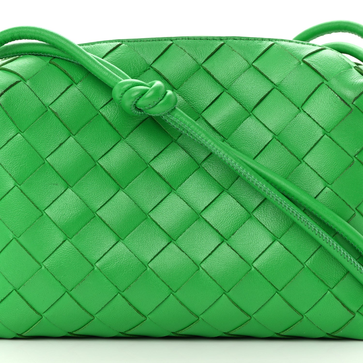 Bottega Veneta Nappa Intrecciato Mini Loop Camera Bag Parakeet 8 of 12