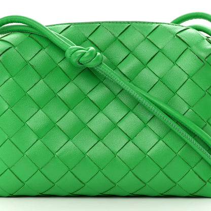 Bottega Veneta Nappa Intrecciato Mini Loop Camera Bag Parakeet 8 of 12