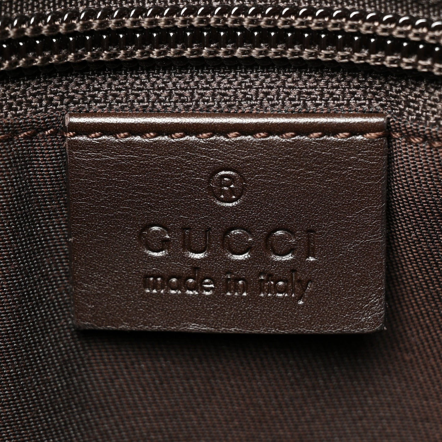 Monogram Calfskin Perforated Medium Flat Messenger Bag Dark Brown