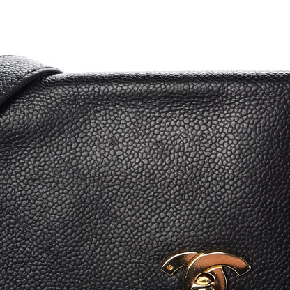 Chanel Caviar CC Shoulder Bag Black 10 of 15