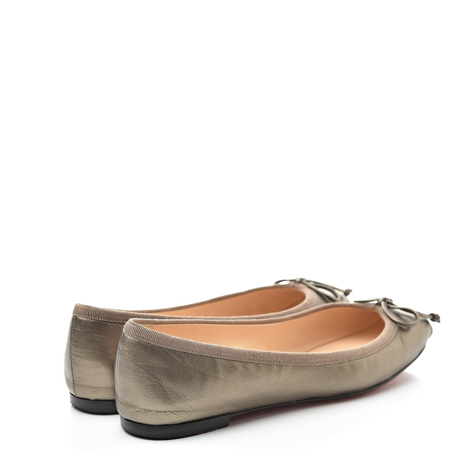 Metallic Nappa Rosella Flats 35.5 Bronze