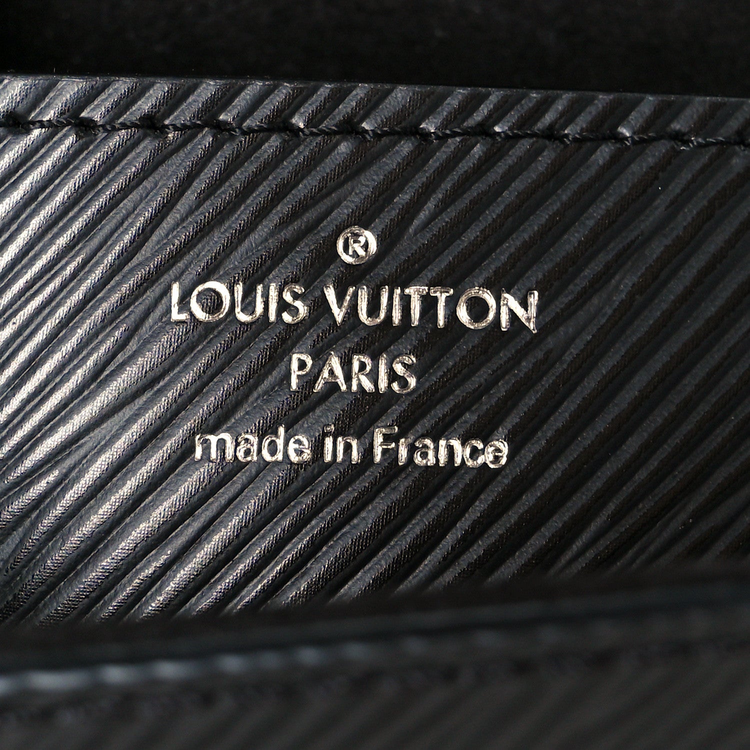 Louis Vuitton Epi Embroidered Twist Shoulder Bag MM  Black 7 of 11