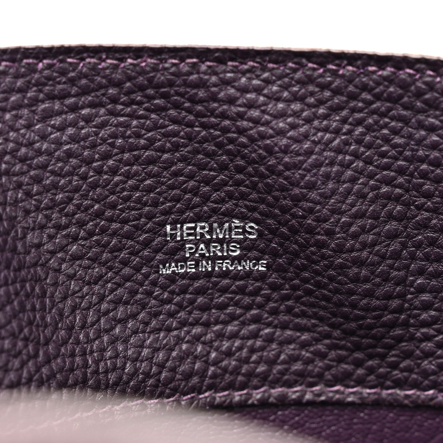 Hermes Togo So Kelly 26 Raisin 6 of 10