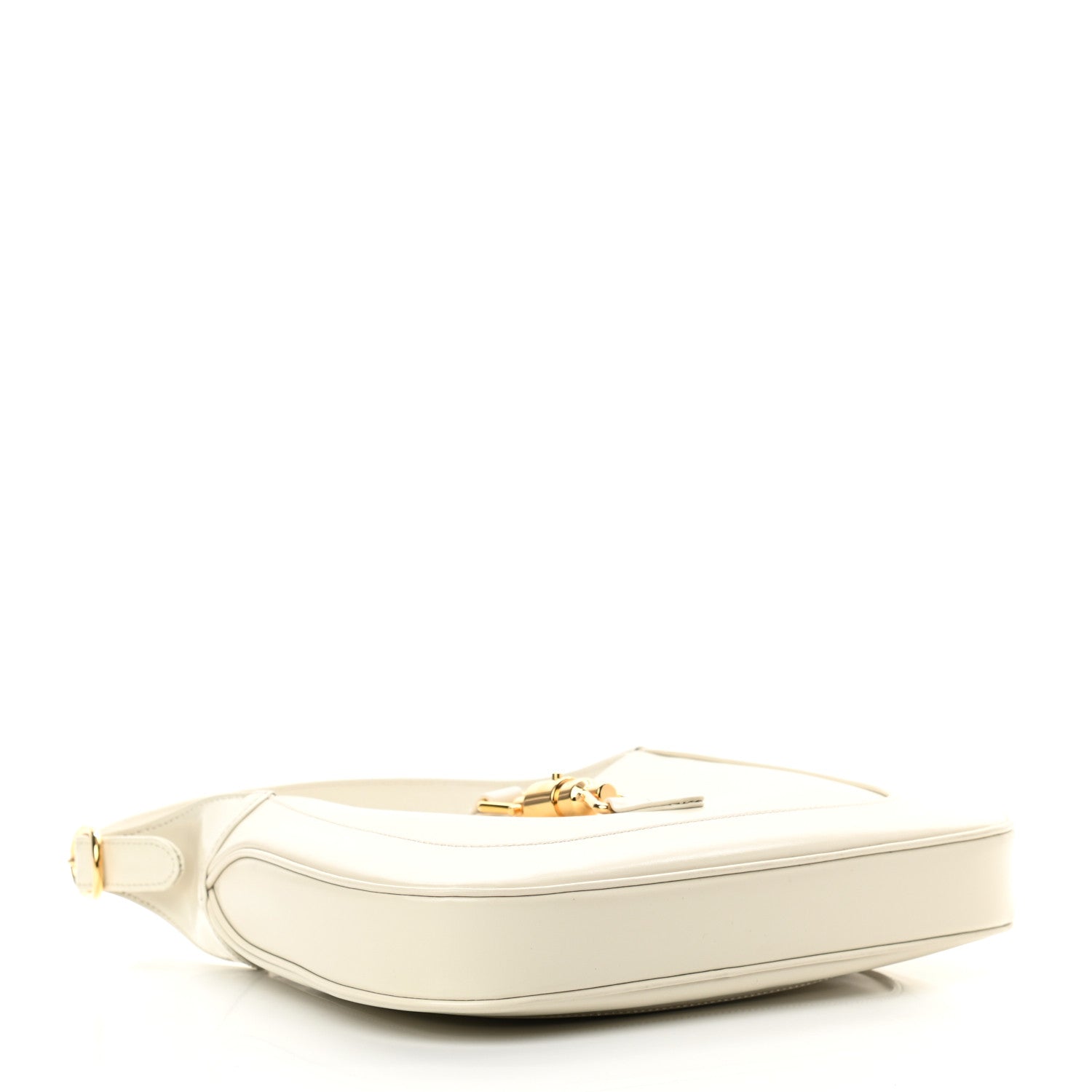 Gucci Boarded Dyana Lux Calfskin Small Jackie 1961 Hobo Mystic White 5 of 13