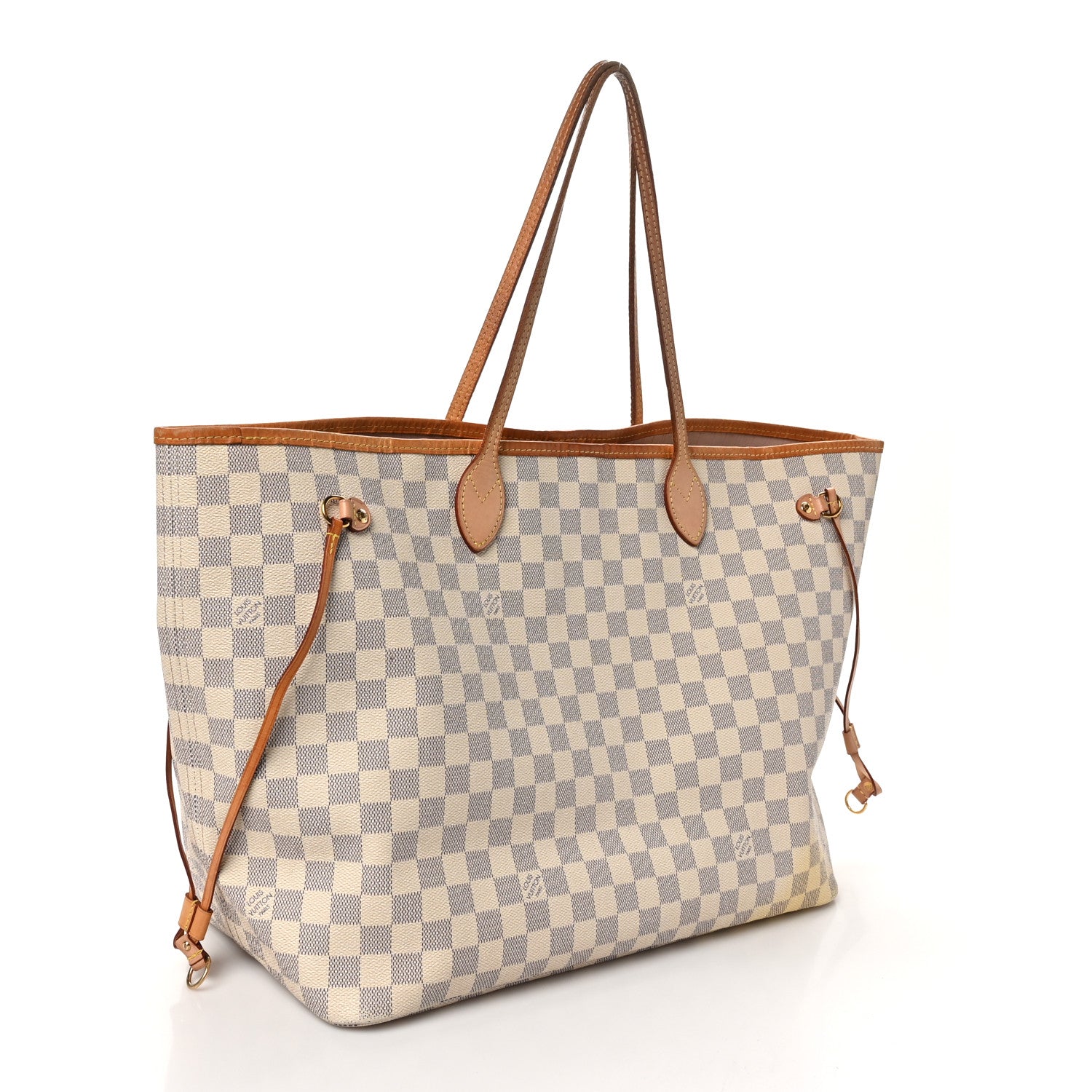 Louis Vuitton Damier Azur Neo Neverfull GM Rose Ballerine 2 of 10