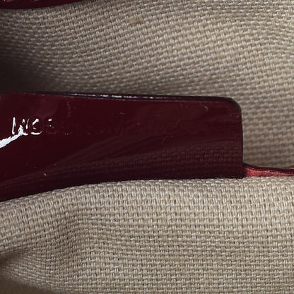 Burberry Nova Check Heart Tote Red 7 of 8