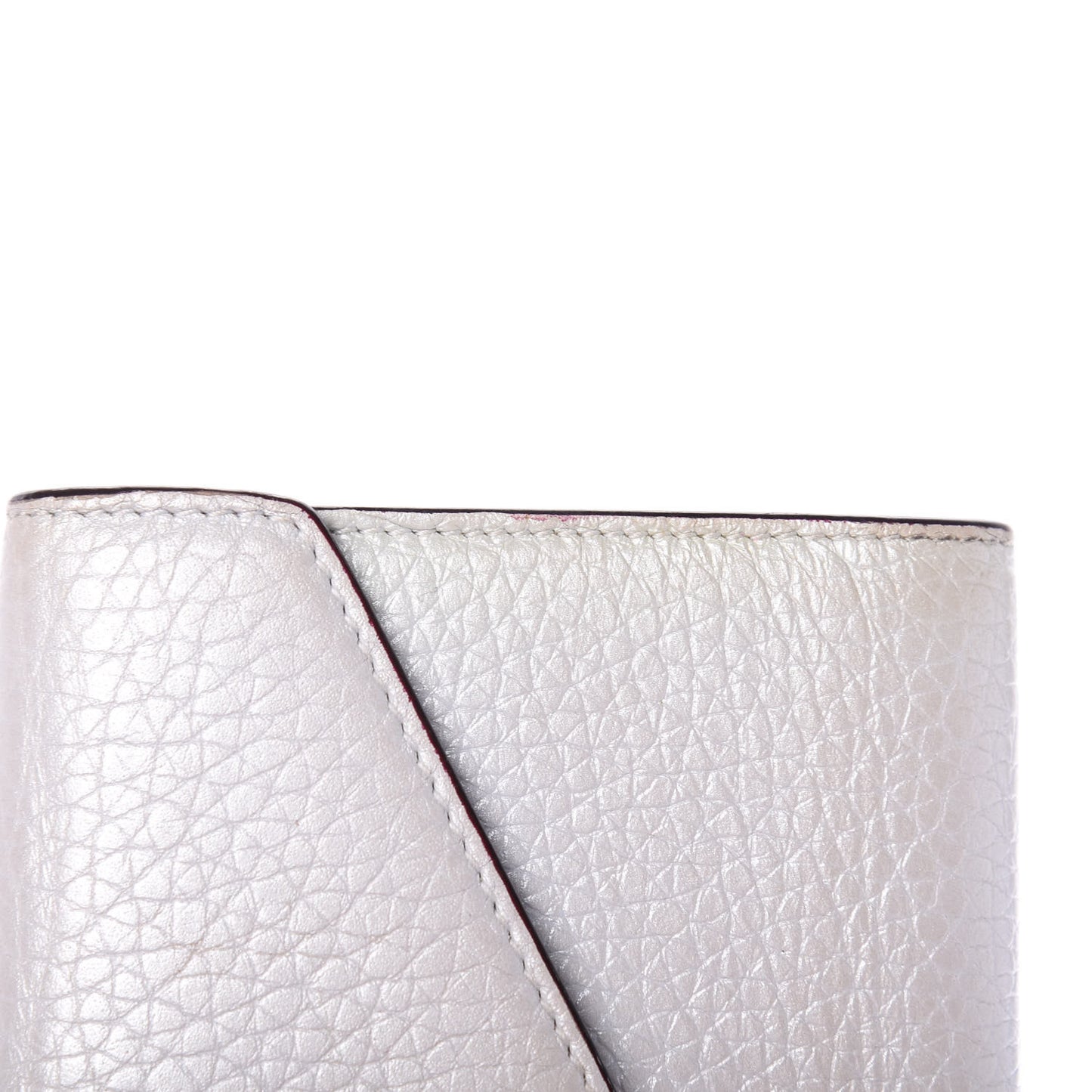 Bullcalf Diorissimo Medium Envelope Wallet Silver